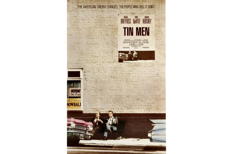 Tin Men, starring Richard Dreyfuss, Danny DeVito, Barbara Hershey.